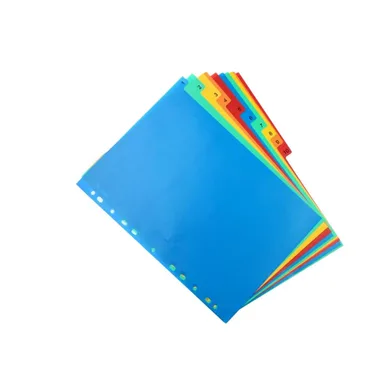 Tarjetas divisorias/fichas