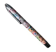 Pluma de plantilla de flores
