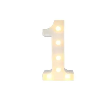 numeros de plastico