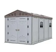 Cuarto de herramientas de plástico