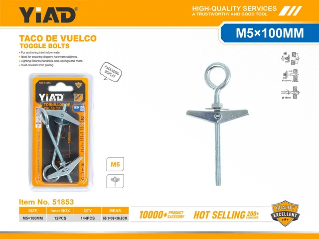 Tornillos especiales, modelo M5, 2 piezas, ref. 51853