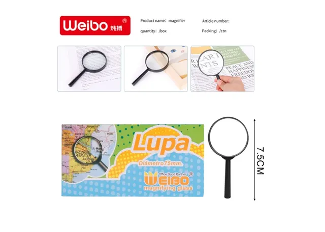 lupa, modelo WB-75MM