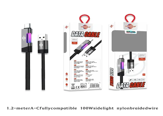 cable de datos, 100 W, modelo SJX-45T