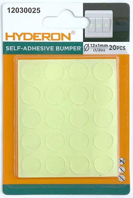 Calcomanía de advertencia fluorescente, 12 × 1 mm, 20 piezas