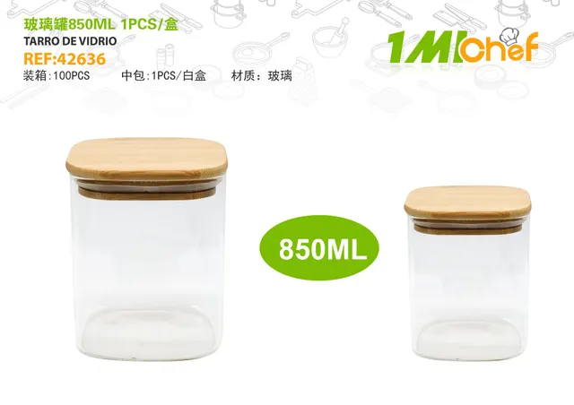 Frasco hermético, 850 ml, 1 pieza