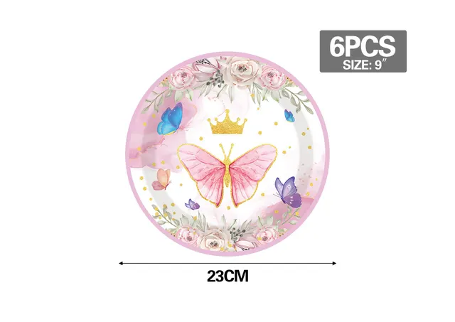 Colección de mariposas, 9 pulgadas, 6 piezas