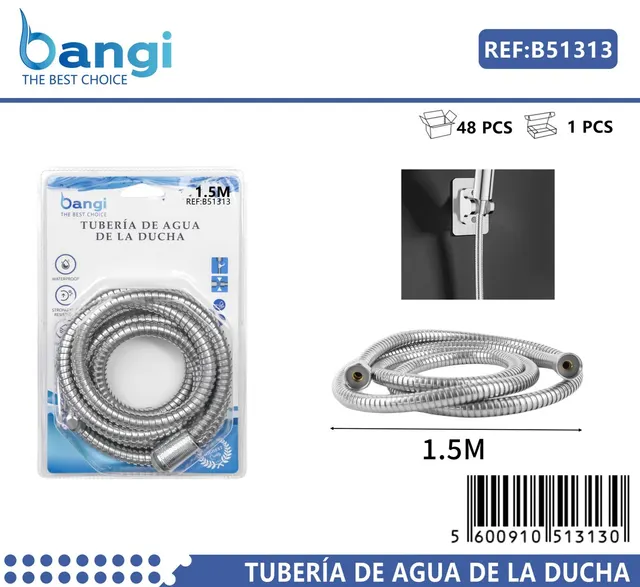 Mangueras de ducha, 1,5 m, modelo B51313