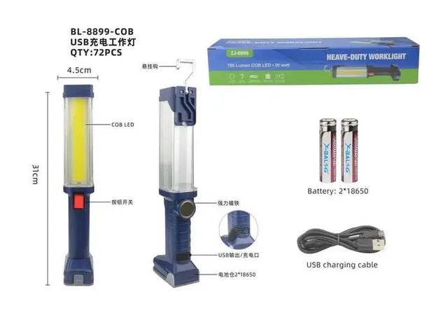 luces de trabajo, modelo BL-8899-COBUSB