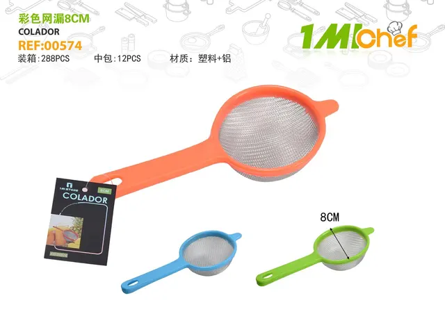 Colador, 8 cm, color multicolor