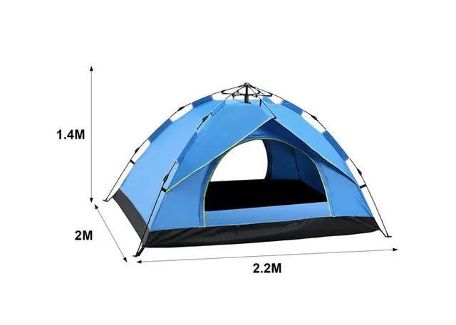 Carpa, 2,2 × 2 × 1,4 m, 1,4 m