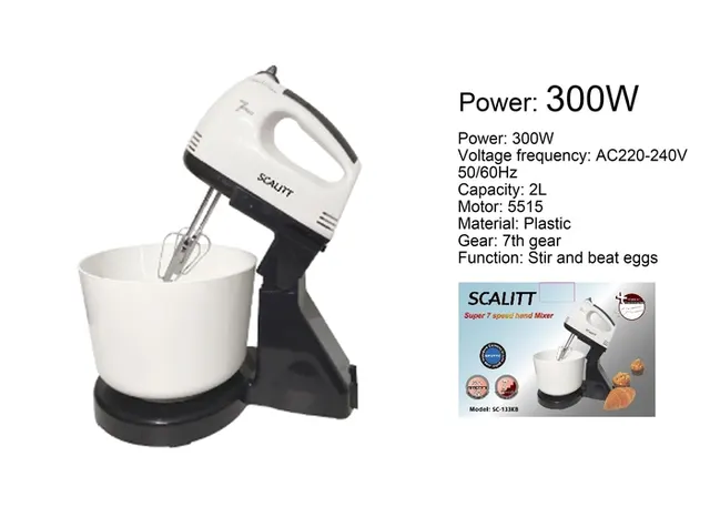 Equipo de mezcla, modelo SC-133KB