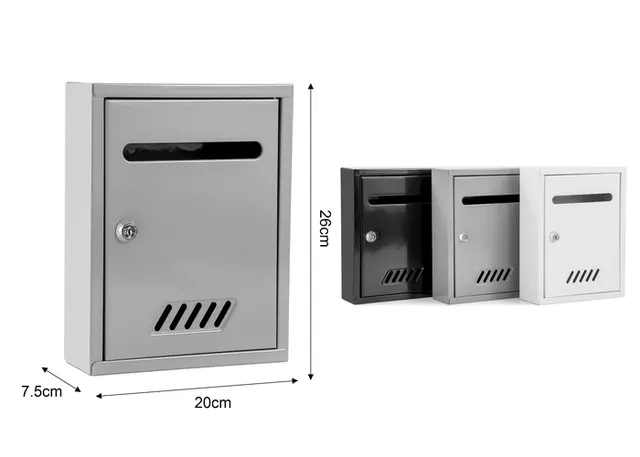 Buzón, 200 × 260 × 75 mm, modelo 149160