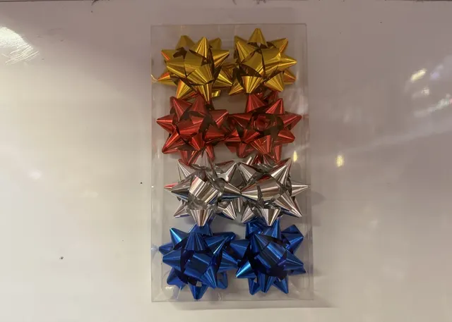 Flor estrella hecha a mano, 2 pulgadas, 8 piezas, modelo 186678