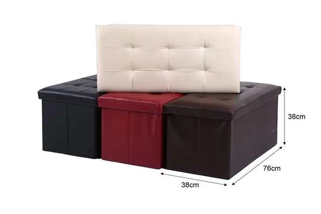 Taburete con almacenamiento, modelo 110164