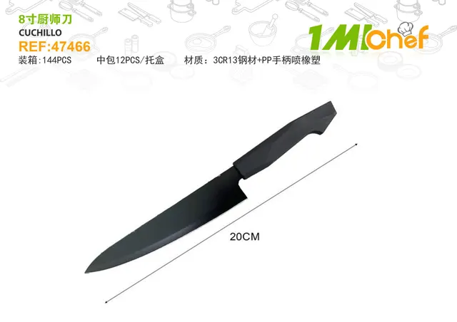 Cuchillo, 8 pulgadas, ref. 47466