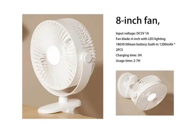 ventilador de escritorio, modelo 261558