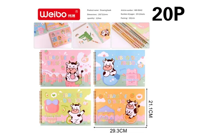 Cuaderno de bocetos, modelo WB-95642