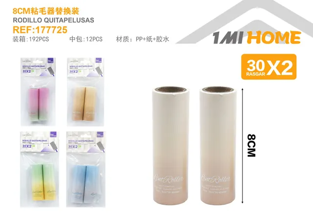 Adhesivos para cabello, 8 cm