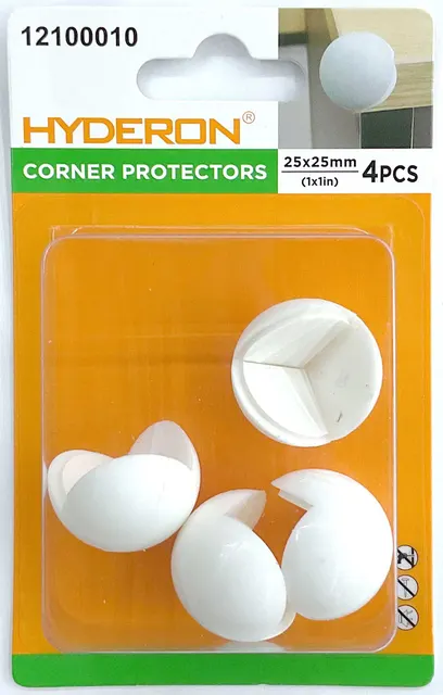 Protector de esquinas, 25 × 25 mm, 4 piezas, modelo 12100010