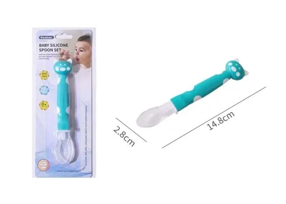 Cuchara de silicona para bebé, modelo 872952