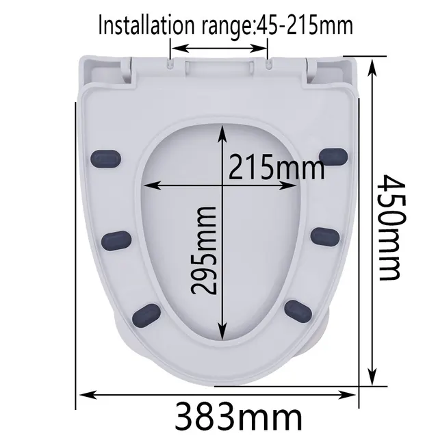 Asiento de inodoro, modelo 183066