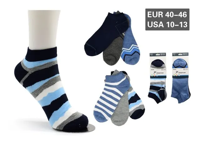 Calcetines tobilleros para hombre, modelo A8101-9