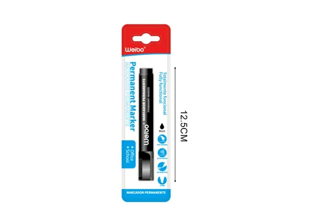 Rotulador, 1 pieza, color negro, modelo WB8028