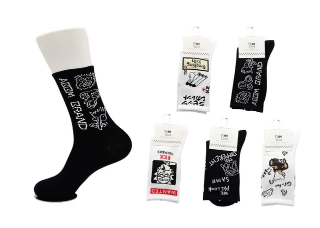 Calcetines hasta la rodilla de moda, modelo 132046