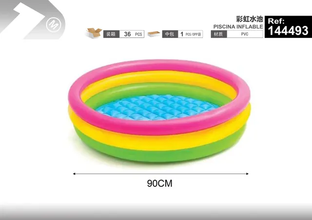 piscina inflable, 90 cm