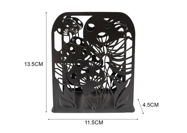 Soportes para papel de cocina, modelo DM0649, color negro