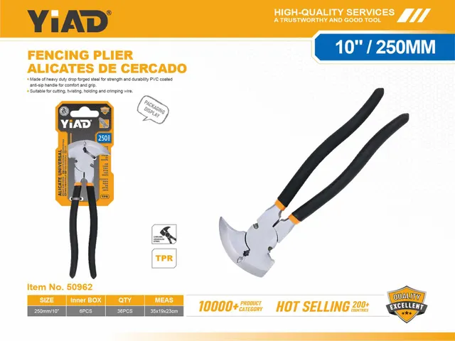 Serie de alicates, 10 pulgadas, 250 mm, ref. 50962