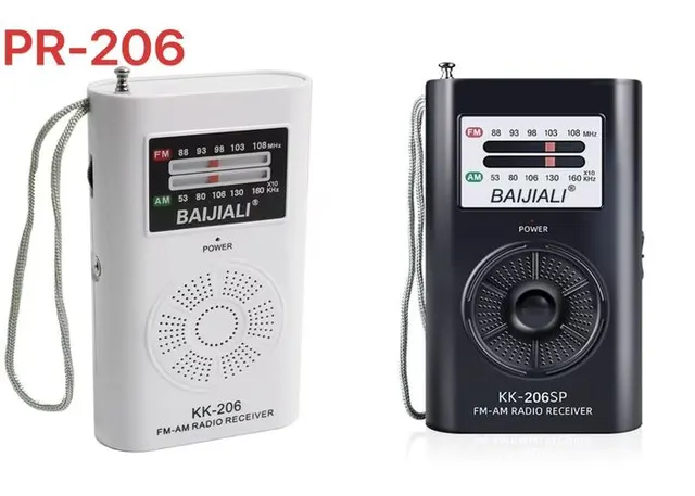Grabadora de radiocassette, modelo PR-206