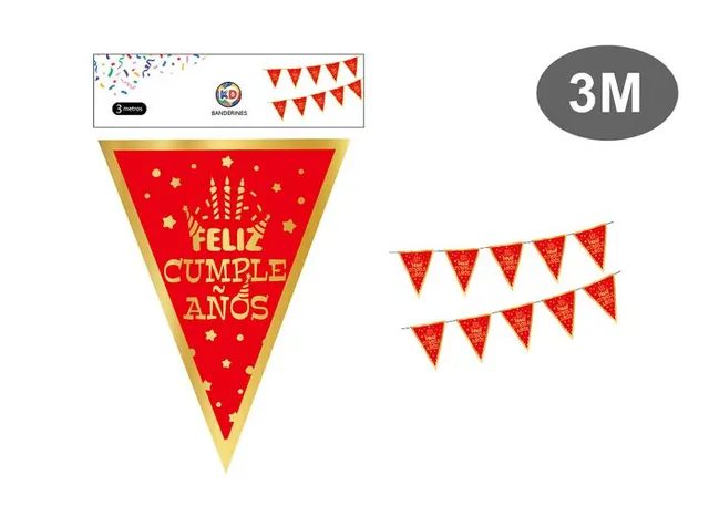 Tira la bandera, 3 m, modelo KD-ST-033