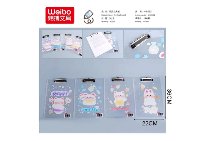 Abrazaderas de placa, modelo WB-5901