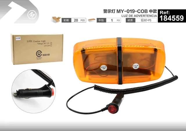 Luz de advertencia del vehículo, modelo MY-019-COB