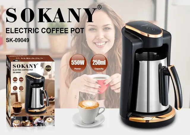 Cafetera, modelo SK-09049