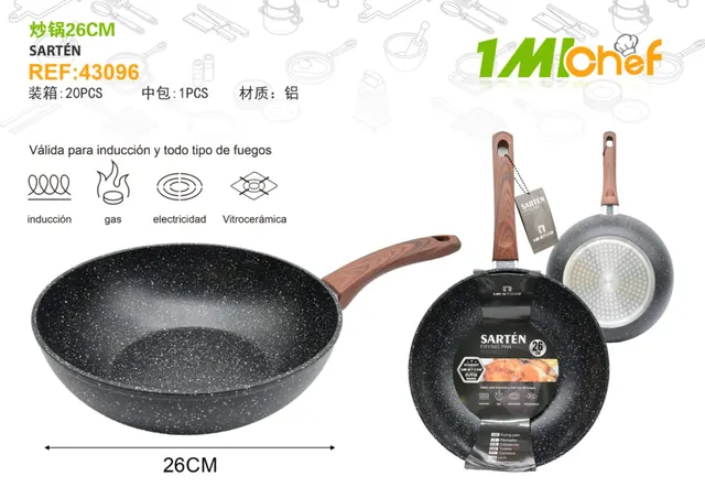 Wok, 26 cm