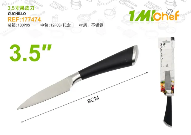 Cuchillo, 3,5 pulgadas