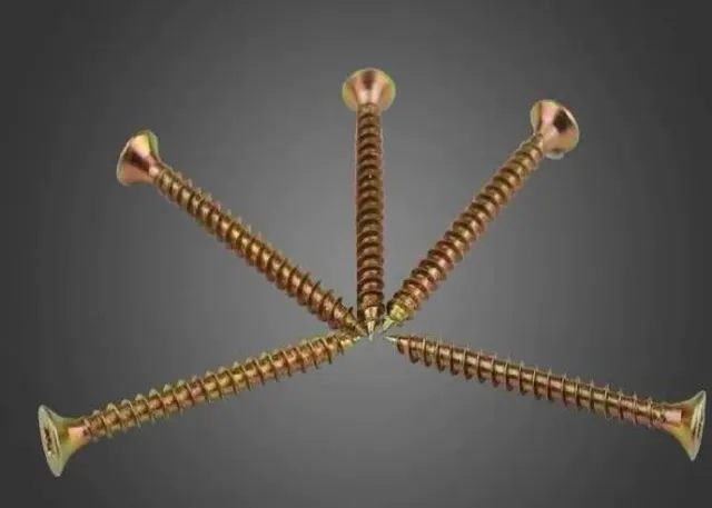 Clavos de hierro, 3,9 × 35, color negro