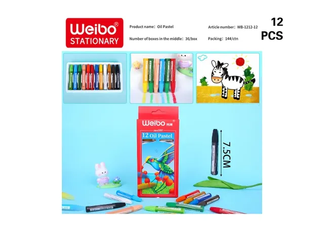 pastel al oleo, modelo WB-1212-12