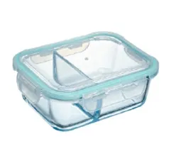 Recipiente para almacenar alimentos, 640 ml, color transparente, ref. 240744