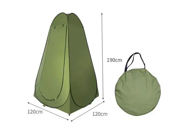 Carpa, 120 × 120 × 190
