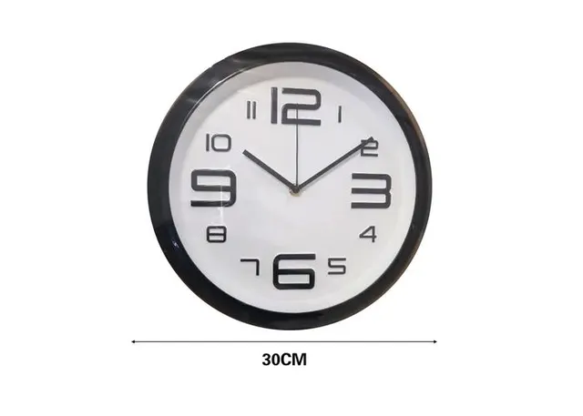 reloj de pared, modelo XH-751, 30 cm