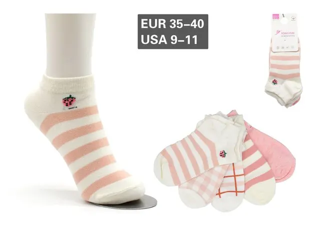 Calcetines tobilleros para mujer, modelo A7201-8