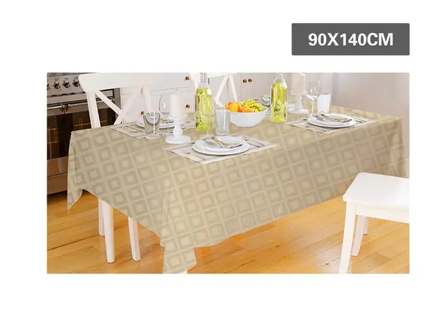 Mantel, 90 × 140, color beige, modelo 600994