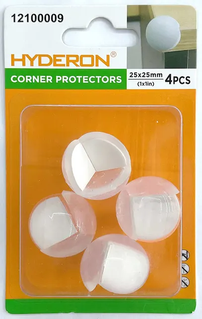 Protector de esquinas, 25 × 25 mm, 4 piezas, modelo 12100009