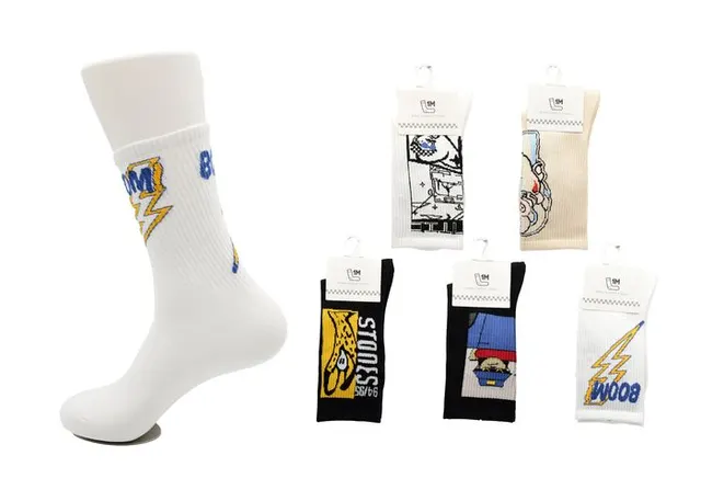 Calcetines hasta la rodilla de moda, modelo 132042