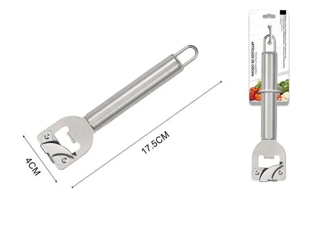 Utensilios de cocina con mango tubular redondo, 17,5 × 4 × 2 cm