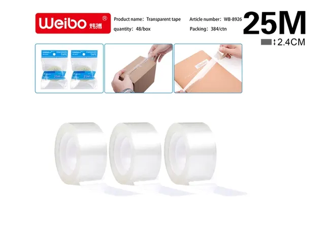 Base del dispensador de cinta, 2,4 × 25