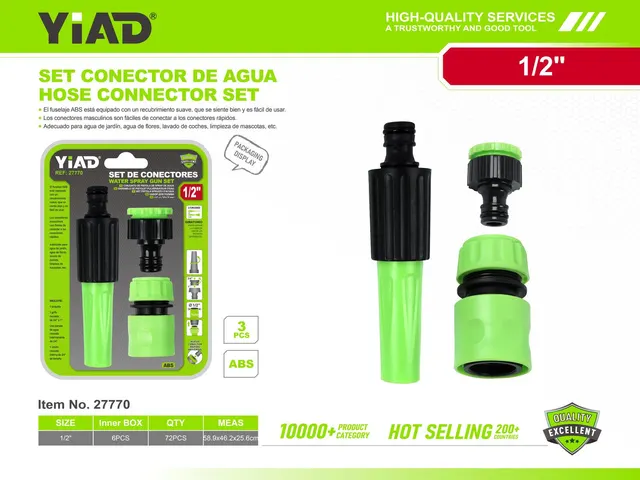 Juego de conectores, 3 piezas, ref. 27770